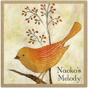 Naoko's Melody: Greengift-Notes -- Small Gift Encolsure Cards Printed on Uncoated & Ecologically Friendly Paper de Naoko Stoop