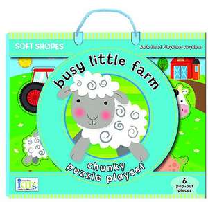 Soft Shapes Busy Little Farm Chunky Puzzle de Ikids