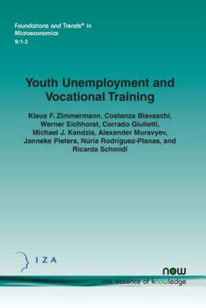 Youth Unemployment and Vocational Training de Klaus F. Zimmermann