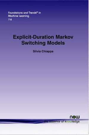 Explicit-Duration Markov Switching Models de Silvia Chiappa