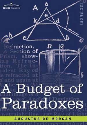 Budget of Paradoxes de Augustus de Morgan