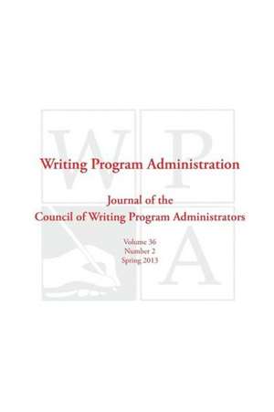 Wpa de Council Writing Program Administrators