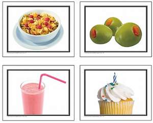 Nouns: More Food Learning Cards de Sherrill B. Flora