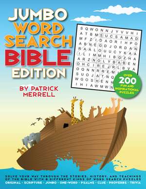 Jumbo Word Search: Bible Edition de Patrick Merrell