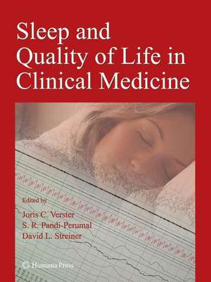 Sleep and Quality of Life in Clinical Medicine de Joris C. Verster