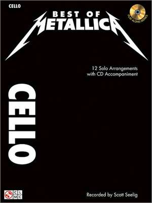 Best of Metallica for Cello Book/Online Audio