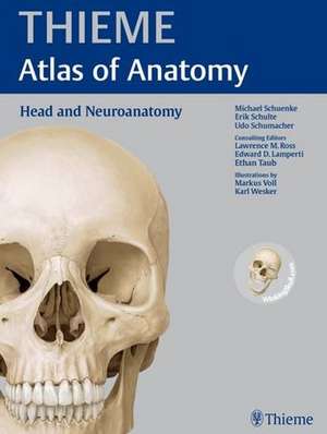 Atlas of Anatomy: Head and Neuroanatomy de Michael Schünke