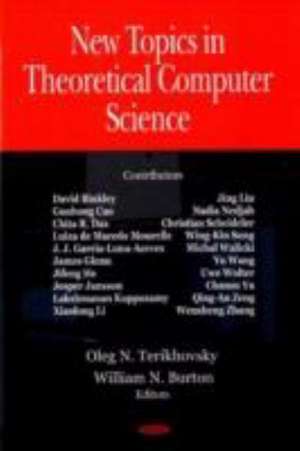 New Topics in Theoretical Computer Science de Oleg N. Terikhovsky