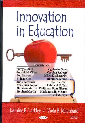 Innovation in Education de Jasmine E. Larkley