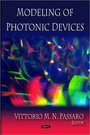 Modeling of Photonic Devices de Vittorio M N Passaro