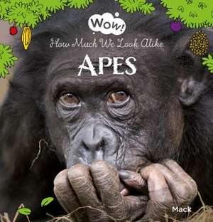 Wow! Apes. How Much We Look Alike de Mack Van Gageldonk