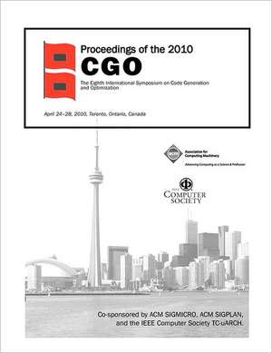 Proceedings of the 2010 Cgo de Cgo Conference Committee