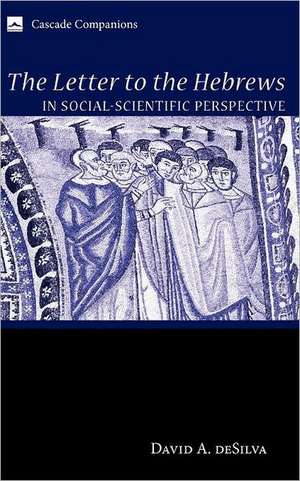 The Letter to the Hebrews in Social-Scientific Perspective de David A. deSilva