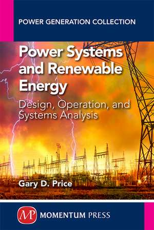 POWER SYSTEMS AND RENEWABLE ENERGY de PRICE,