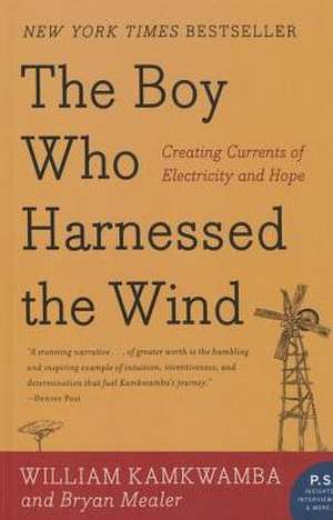 Boy Who Harnessed the Wind: Creating Currents of Electricity and Hope de William Kamkwamba