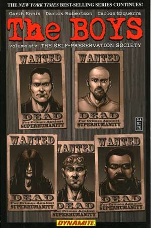 The Boys Volume 6: The Self-Preservation Society de Garth Ennis