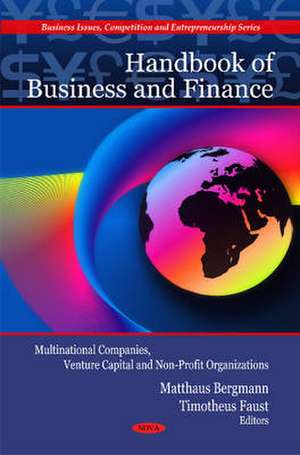 Handbook of Business and Finance de Matthaus Bergmann