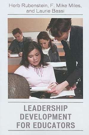 Leadership Development for Educators de Herb Rubenstein