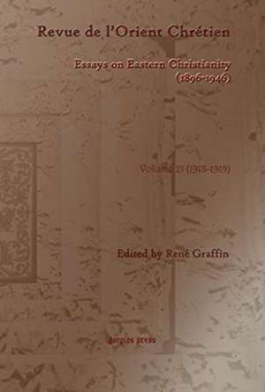 Revue de l'Orient Chretien (1896-1946)(vol 21) de Rene Graffin