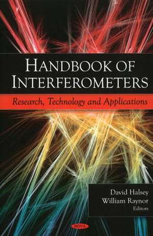 Handbook of Interferometers de David Halsey