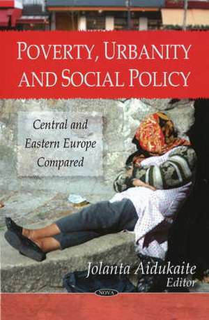 Poverty, Urbanity and Social Policy de Jolanta Aldukaite