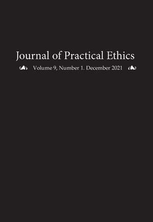 Journal of Practical Ethics, Vol. 9, No. 1 de Liz Sanders