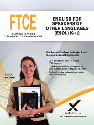 2017 Ftce English for Speakers of Other Languages (ESOL) K-12 (047) de Sharon A. Wynne