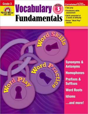 Vocabulary Fundamentals, Grade 3 de Evan-Moor Educational Publishers