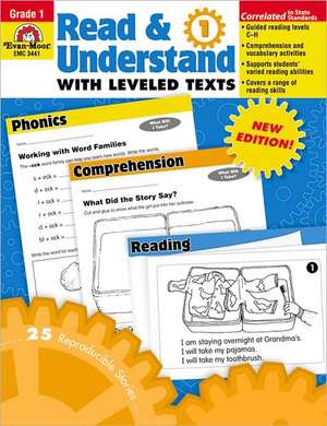 R&U With Leveled Texts, Grade 1 de Evan-Moor Educational Publishers