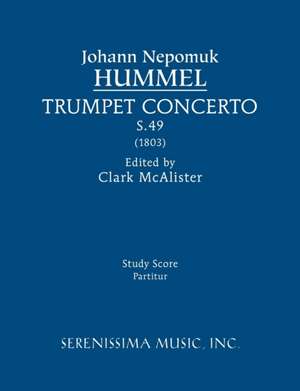 Trumpet Concerto, S.49 de Johann Nepomuk Hummel