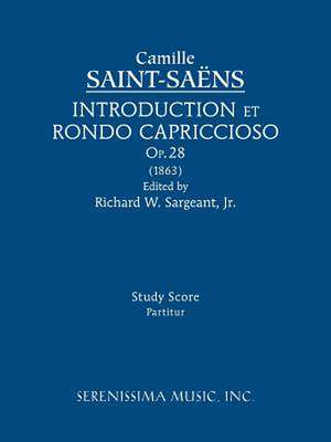 Introduction Et Rondo Capriccioso, Op.28: Study Score de Camille Saint-Saens