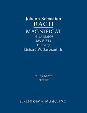 Magnificat in D major, BWV 243 de Johann Sebastian Bach