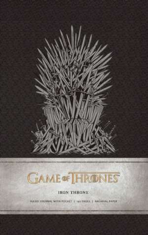 Iron Throne Hardcover Ruled Journal de . HBO