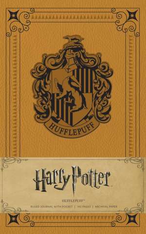 Hufflepuff Hardcover Ruled Journal Harry Potter de Insight Editions