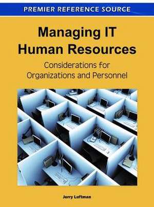 Managing It Human Resources de Jerry Luftman