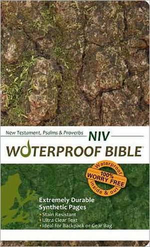 Waterproof New Testament Psalms and Proverbs-NIV de Bardin & Marsee Publishing