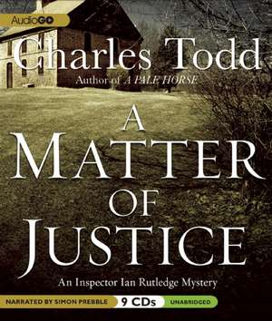 A Matter of Justice de Simon Prebble