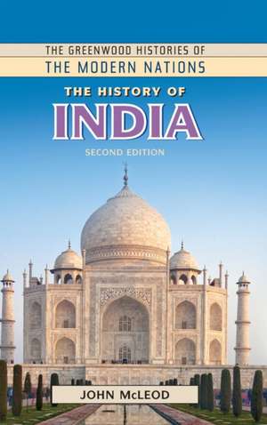 The History of India de John McLeod