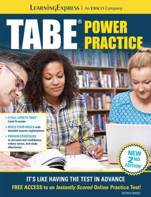 Tabe Power Practice de Learningexpress LLC