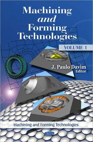 Machining & Forming Technologies de J. Paulo Davim