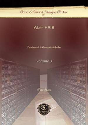 Al-Fihris (Vol 3) de Paul Sbath