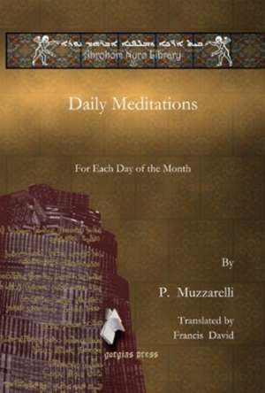 Muzzarelli, P: Daily Meditations de Francis David