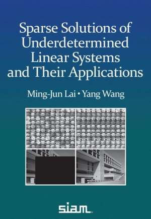 Sparse Solutions of Underdetermined Linear Systems de Yang Wang