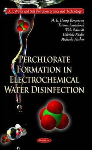 Perchlorate Formation in Electrochemical Water Disinfection de M E Henry Bergmann