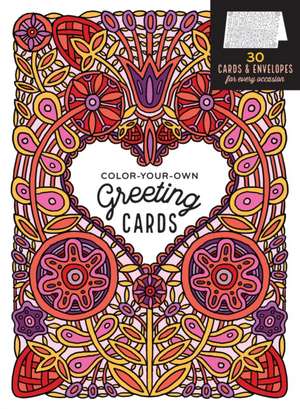 Color-Your-Own Greeting Cards: Farm Anatomy, Nature Anatomy, and Food Anatomy de Caitlin Keegan