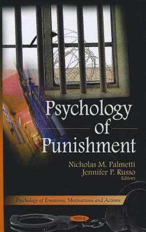 Psychology of Punishment de Nicholas M. Palmetti