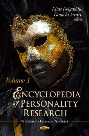 Encyclopedia of Personality Research de Elias Delgadillo