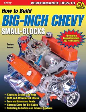 How to Build Big-Inch Chevy Small-Blocks de Graham Hansen