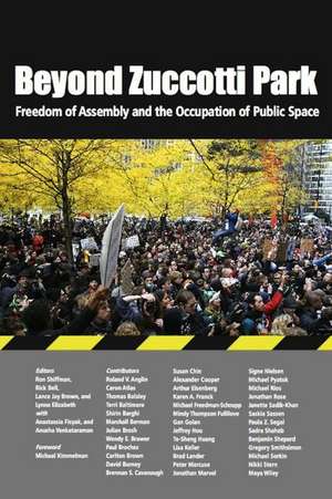 Beyond Zuccotti Park – Freedom of Assembly and the Occupation of Public Space de Ronald Shiffman