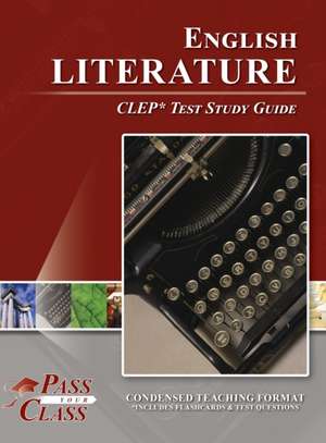 English Literature CLEP Test Study Guide de Passyourclass